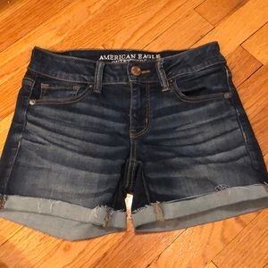 AEO Stretch Jean Shorts